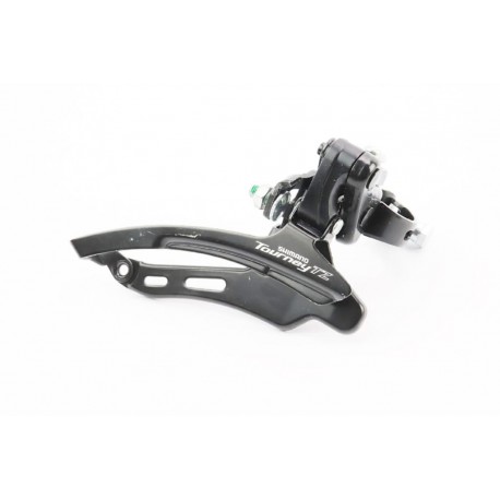 Перемикач ланцюга передній з верхньою тягою, кріпл. 28,6мм, під зірку 48Т, чорний FD-TZ 510 SHIMANO