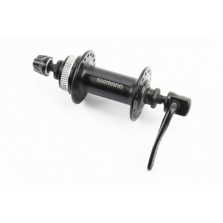 Втулка передня MTB алюмінієва 14Gx36H, Disk-brake Center Lock, кріпл. ексцентрик, чорна HB-TX505 SHIMANO