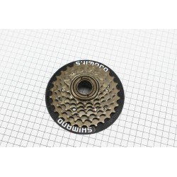 Вільнобіг 6зв. 14.16.18.21.24.28Т index, чорно-коричневий MF-TZ 20CP SHIMANO