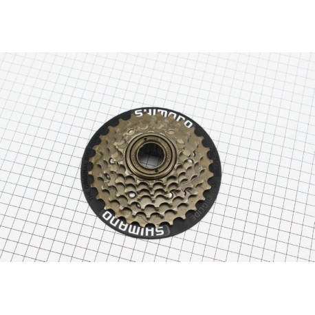 Вольнобег 6зв. 14.16.18.21.24.28Т index, чёрно-коричневый MF-TZ 20CP SHIMANO