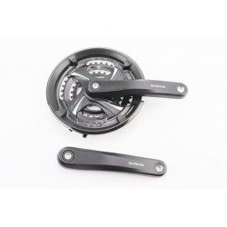 Шатуни "квадрат" 170мм, 48.38.28T MTB, алюмінієві, чорні FC-TX801 SHIMANO