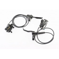 Тормоз Disk-brake гидравлический передний 800мм (F180мм)+задний 1400мм (F180/R160мм), чёрный BR-MT200 SHIMANO
