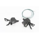 Переключатели (манетка) 3x10 скоростей, чёрные DEORE SL-M6000 SHIMANO