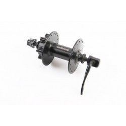 Втулка передня MTB алюмінієва 14Gx36H, Disk-brake, кріпл. ексцентрик, чорна Tourney HB-TX506 SHIMANO