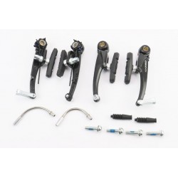 Тормоз V-brake 110мм (2 колеса), алюминиевый, чёрный С-310 TEKTRO