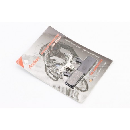 Гальмівні колодки Disk-brake (Shimano SLX M666, BR-M985, XTR 2011, XT BR-M785), чорні YL-1020 Andson