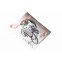 Тормозные колодки Disk-brake (Shimano Saint 2009, zee), чёрные YL-1039 Andson