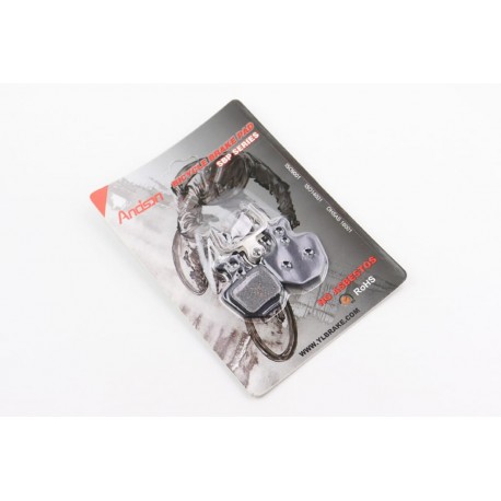 Тормозные колодки Disk-brake (Formula Oro Hydraulic), чёрные YL-1027 Andson