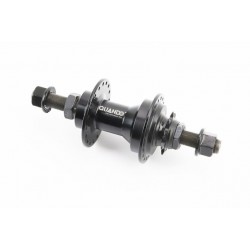 Втулка задняя BMX алюминиевая 14Gx36H драйвер 9Т, ось 14мм, крепл. гайка, чёрная KT-M89R QUANDO