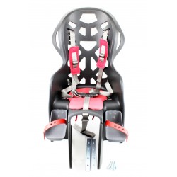 Сиденье для перевозки детей пластмассовое заднее, крепл. на багажник, пятиточечный ремень безопасности, BC-195 Taiwan