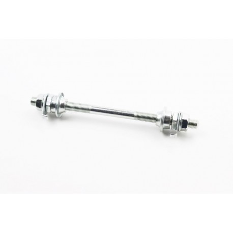 Ось передняя на "Украина" М8х140мм в сборе, хром Китай