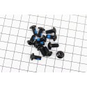Болт тормозного диска M5x9мм, под ключ Т25, 12шт к-кт, чёрный Китай