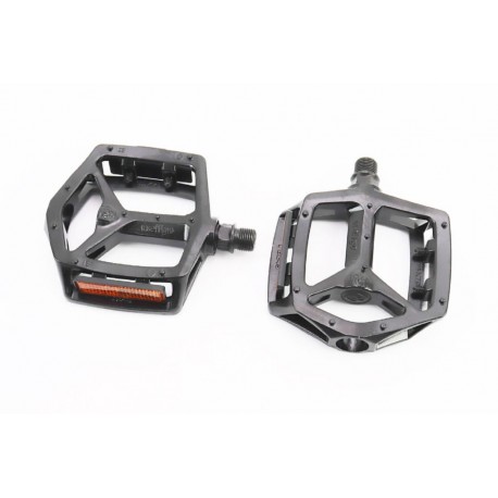 Педалі BMX 9/16" (111.5x102x22мм) алюмінієві, чорні VB-249DU Wellgo