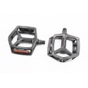 Педалі BMX 9/16" (111.5x102x22мм) алюмінієві, чорні VB-249DU Wellgo