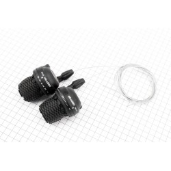 Перемикачі (грипшифт) 3x6 швидкості, чорні MS-12 micro-SHIFT