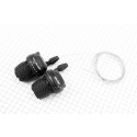 Перемикачі (грипшифт) 3x6 швидкості, чорні MS-12 micro-SHIFT
