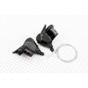 Переключатели (манетка) 3x7 скоростей, чёрные TS38 micro-SHIFT