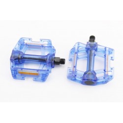 Педали MTB широкие 9/16" (113x103x26.5mm) поликарбонатные, синие HC- JD287 Китай