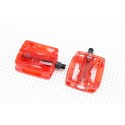 Педалі MTB 9/16" (110x86x29мм) полікарбонатні, червоні HC-JD185 Китай