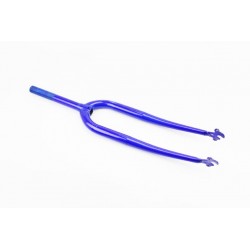 Вилка 28" с резьбой 1" (25,4мм), шток 200мм, синяя Китай