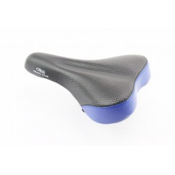 Сидіння MTB 260x165мм, чорно-синє GS-589 Grand Star