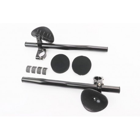 Кермо лежак 22,2/25,4/31,8x340мм, регульований, алюмінієвий, чорний Китай