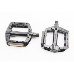Педали MTB широкие 9/16" (109x93x25mm) алюминиевые, чёрные WP625 Neco
