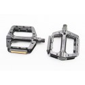 Педали MTB широкие 9/16" (109x93x25mm) алюминиевые, чёрные WP625 Neco