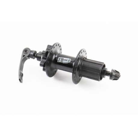 Втулка задня MTB алюмінієва 14Gx36H під касету 8-9-10зв, диск. гальмо, 2 пром-підшипники чорна SF-B12R Китай