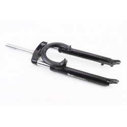 Вилка 26" амортизаційна, з різьбою 1" (25,4мм), шток 190мм, з ходом 60мм, V/Disk-brake, чорна ES-226 AVANTI