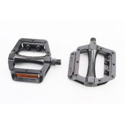 Педалі MTB широкі 9/16" (108x105x26мм) алюмінієві, чорні NWL-305 FPD