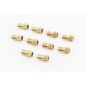 Перехідник шланга насоса з резинкою (золотник Schrader AV-Presta FV) 10шт к-кт Китай
