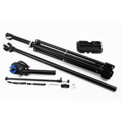 Стенд для ремонта велосипеда, складной, регулируемая высота 100-150 см, регулируемый угол наклона велосипеда, чёрный HS-X006A Ки