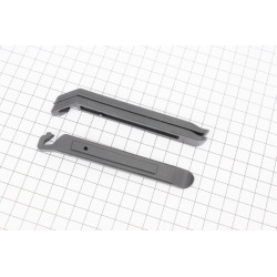 Лопатки бортировочные 3 шт к-кт, пластмассовые, черные KL-9720 Китай