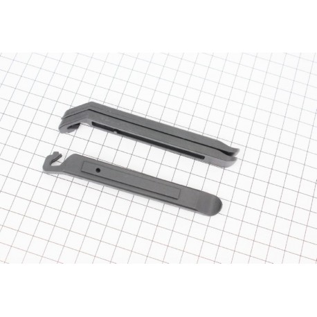 Лопатки бортировочные 3 шт к-кт, пластмассовые, черные KL-9720 Китай