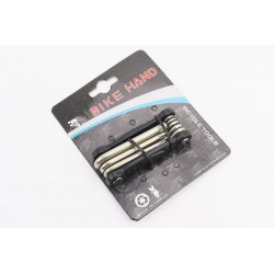 Ключ-набор 8 предметов (Т9,10,15,20,25,27,30,40), YC-282 BIKE HAND