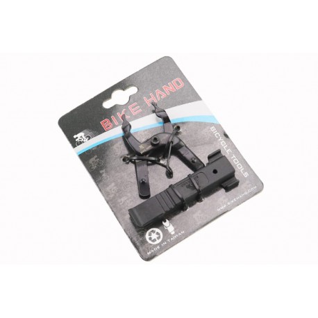 Ключ зняття та встановлення ланки ланцюга+лопатки бортувальні, чорні YC-335ST BIKE HAND