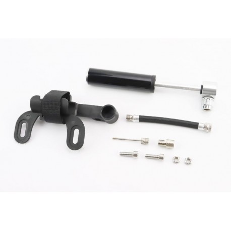 Насос (Mini) алюмінієвий, чорно-сірий Китай