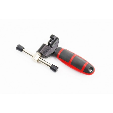 Ключ витискання ланки ланцюга, чорно-червоний Китай (407253)