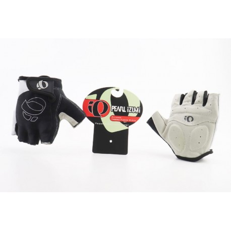 Перчатки без пальців L з м'якими вставками під долоню, чорно-сірі PEARL iZUMi