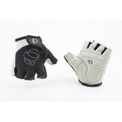 Перчатки без пальців M з м'якими вставками під долоню, чорно-сірі PEARL iZUMi