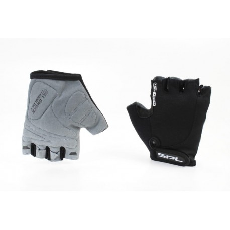 Перчатки без пальців S з гелевими вставками під долоню, чорні SBG-1457 SPELLI