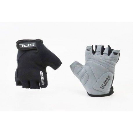 Перчатки без пальців M з гелевими вставками під долоню, чорні SBG-1457 SPELLI