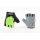 Перчатки без пальців M з гелевими вставками під долоню, чорно-салатові SBG-1457 SPELLI