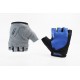 Перчатки без пальців XL з гелевими вставками під долоню, чорно-сині SBG-1457 SPELLI