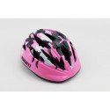 Шолом велосипедний підлітковий, 12 вент. отворів, рожевий "КАМУФЛЯЖ" AV-021 AVANTI