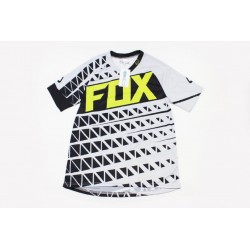 Футболка (Джерсі) чоловіча M-(Polyester 100%), сіро-чорна, НЕ оригінал FOX