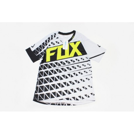 Футболка (Джерсі) чоловіча L-(Polyester 80% / Spandex 20%), сіро-чорна, НЕ оригінал FOX