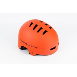 Шлем велосипедный подростковый BMX M (52-57см), 14 вент. отверстий, оранжевый VENTTO XONE Китай