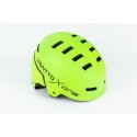 Шолом велосипедний підлітковий BMX M (55-58см), 16 вер. отворів, салатовий VENTTO XONE Китай